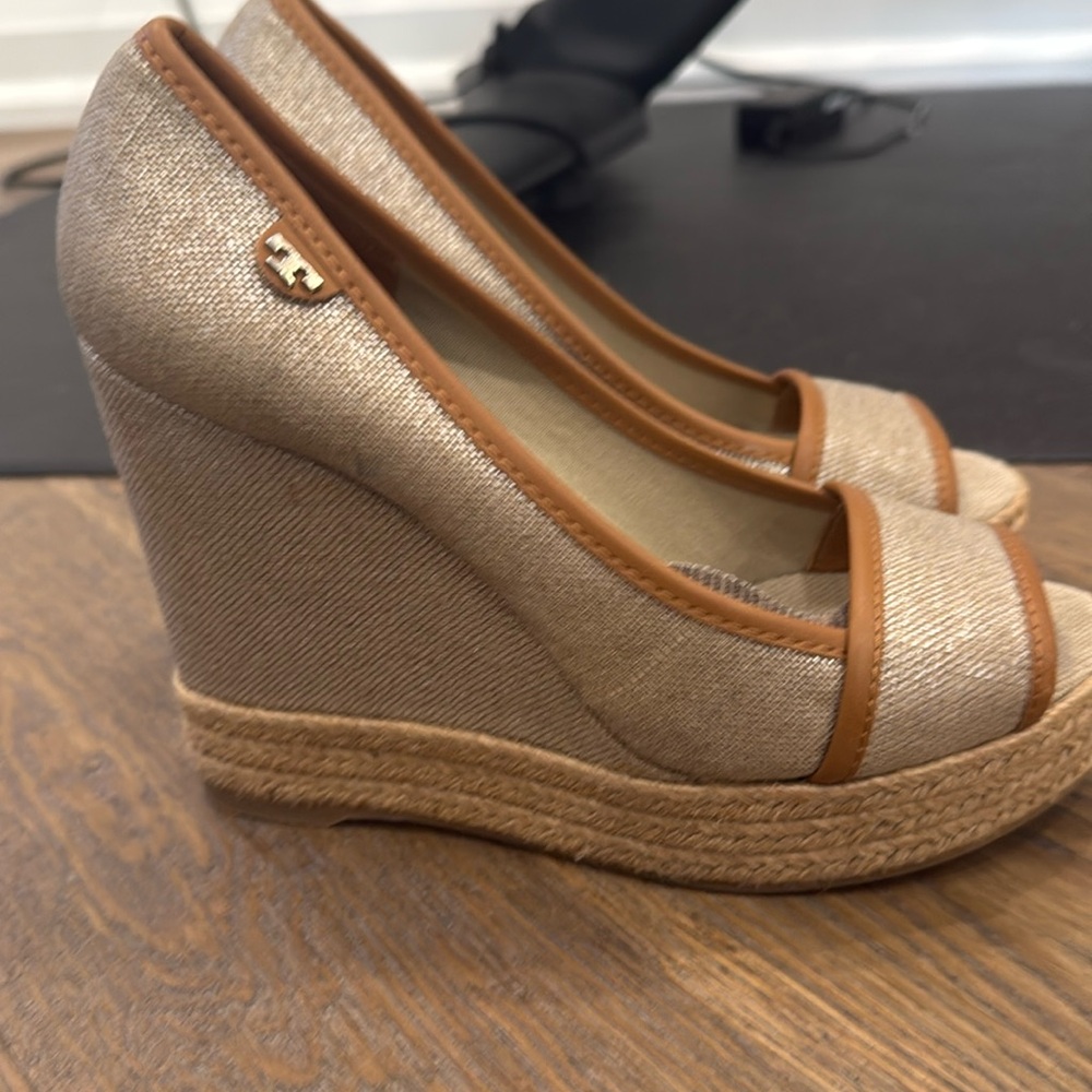 Tory Burch wedge espedrilles